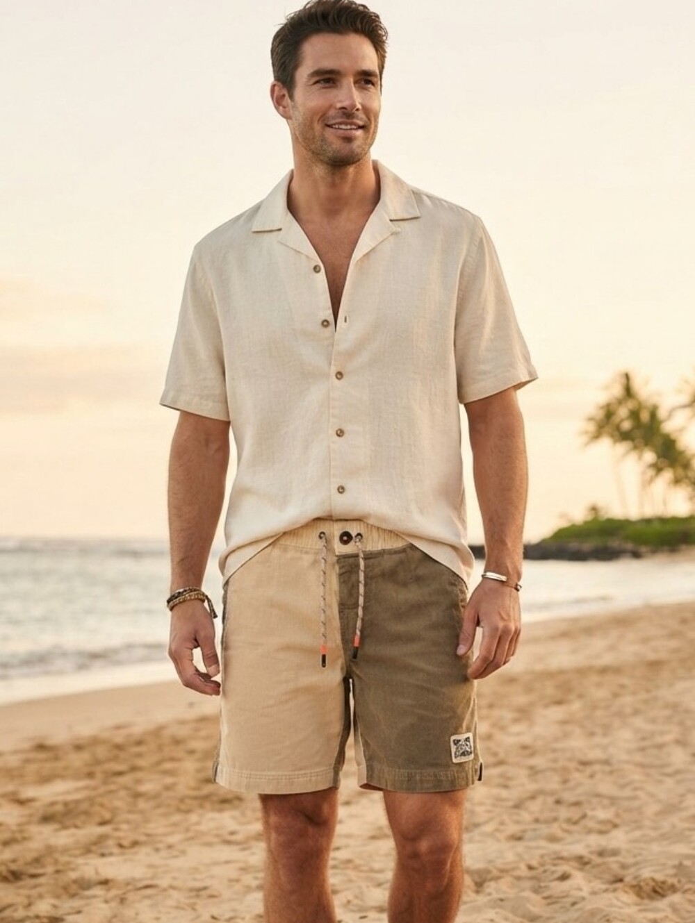 Howler Brothers Men's Tan and Khaki Corduroy Shorts Sz 30